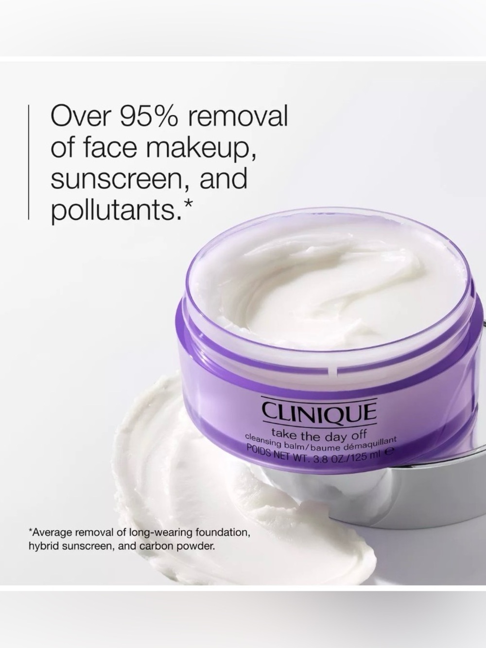 New Clinique Take The Day Off Cleansing Balm 
large 8.5 oz - Picture 6 of 6